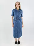 Only pitkä farkkumekko Lana SS Long sininen - Mekot ja tunikat - 138486 - 1