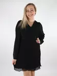 Only pliseerattu mekko Ofelia Plisse musta - Mekot ja tunikat - 137216 - 1