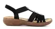 Rieker damsandaler V2870-00 svart - Rieker sandals - 138156 - 2