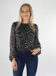 Vila naisten Paita Falia musta/dew - Naisten pitkähihaiset paidat - 136536 - 1