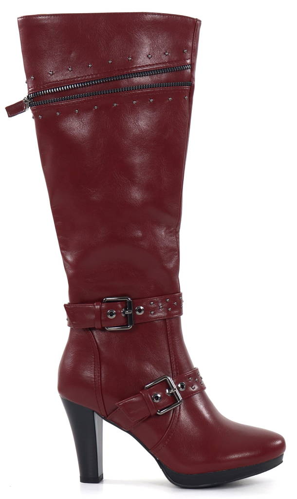Fuzz naisten saappaat 6175-055 dark red - Naisten saappaat - 134366 - 1
