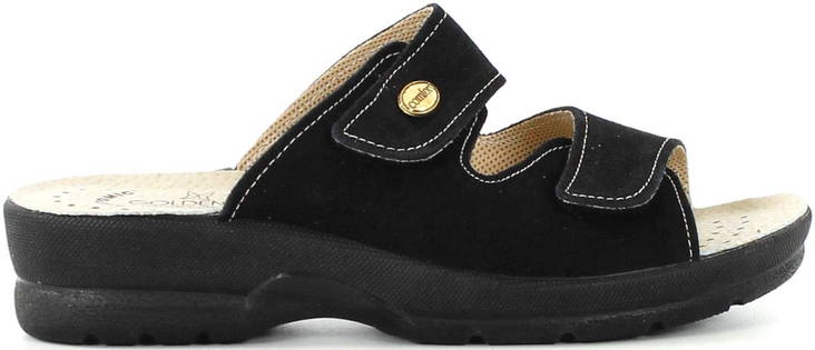 Golden Fit Pistokkaat 714 mokka musta - Naisten työkengät - 125526 - 1