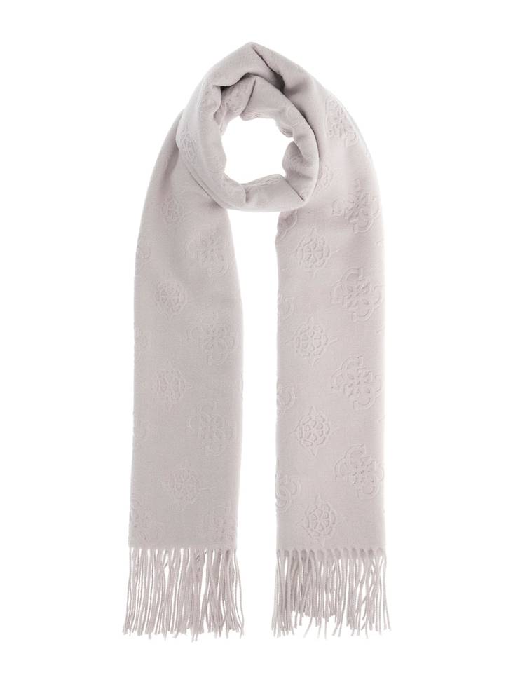 Guess logokuvioitu Huivi James logo taupe - Naisten huivit - 134256 - 1
