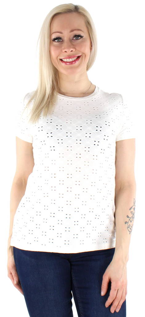 JDY naisten T-Paita Cathinka cloud dancer - Naisten T-paidat - 133436 - 1