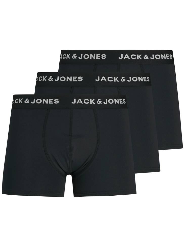 Jack&Jones Boxers Microfiber 3-pack, svart - Trunks och strumpor för herrar - 130576 - 1