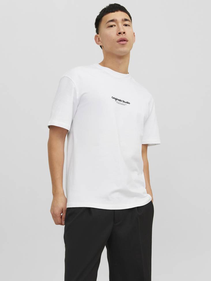 Jack&Jones miesten T-Paita Vesterbro valkoinen - Miesten T-paidat - 135676 - 1