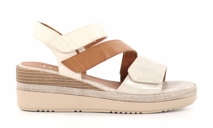 Jana naisten sandaalit 28364-42 beige/gold - Naisten sandaalit - 136076 - 1