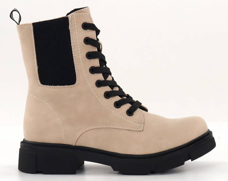 Migant naisten nauhalliset nilkkurit A920-274 beige - Naisten nilkkurit - 134506 - 1