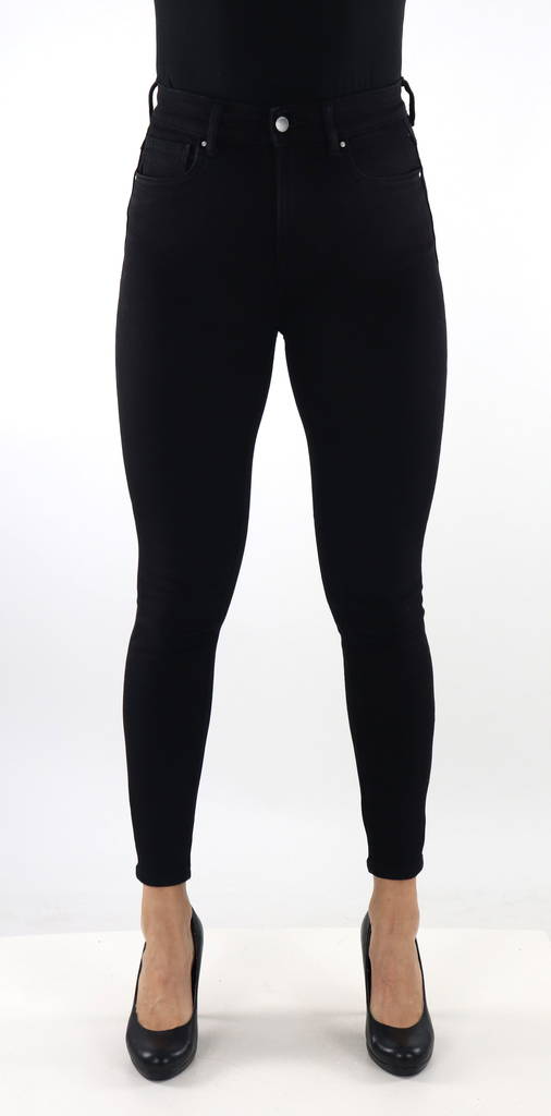 Only Jeans Mila hw ank black - Jeans för damer - 134316 - 1