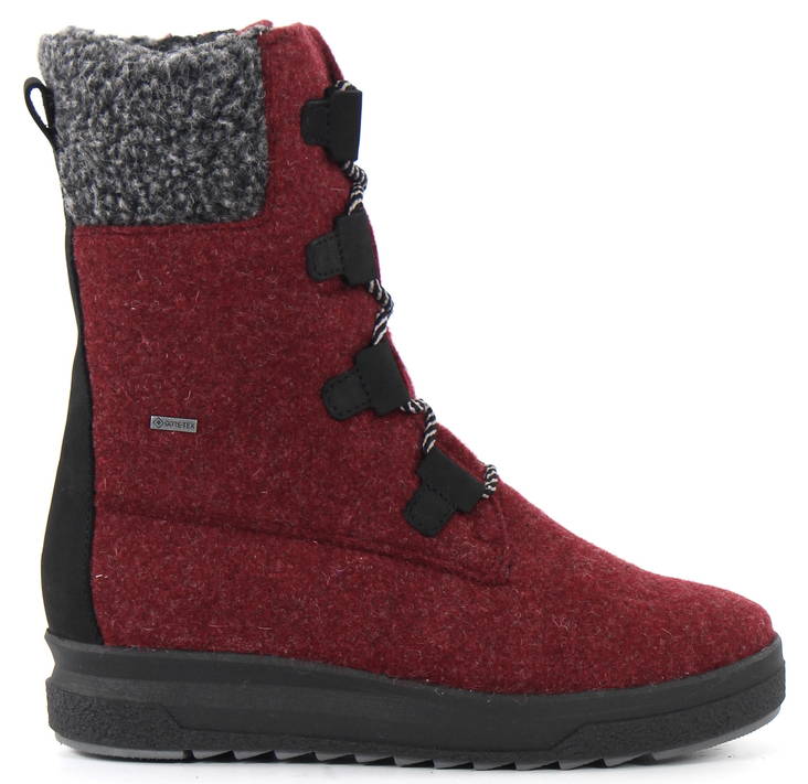 Pomar naisten Gore-tex huopanilkkurit Reki wine felt - Naisten nilkkurit - 132046 - 1