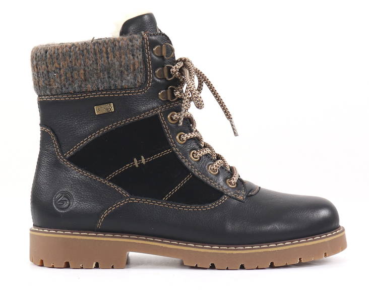 Rieker Remonte naisten nastanilkkurit D9378 00 musta Stiletto.fi