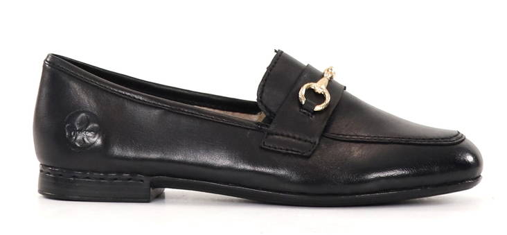 Rieker naisten kävelykengät 51764-00 musta - Rieker kävelykengät - 135466 - 1