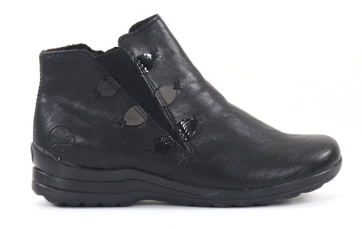 Rieker Stövletter L1882-00 svart - Rieker ankelboots - 132206 - 1