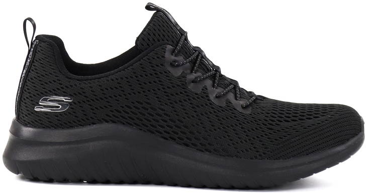 Skechers dam maskintvättbara Sneakers 13350/BBK Ultra flex 2.0 - Lite Groove, svart - Skechers sneakers - 132926 - 1