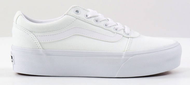 Vans Tennarit Ward platform white - Naisten tennarit - 133756 - 1