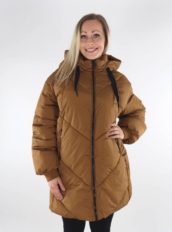 Vero Moda Beverly naisten toppatakki ruskea - Naisten talvitakit - 134596 - 1