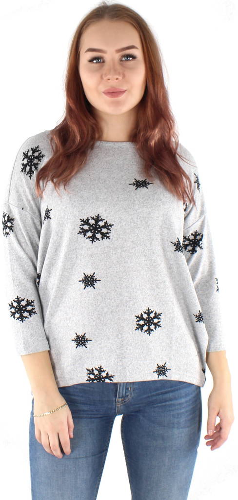Vero Moda Stickad tröja Snowy 3/4 - Stickat för damer - 122346 - 1