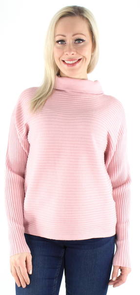 Vila Stickad tröja Oliv highneck - Stickat för damer - 125276 - 1