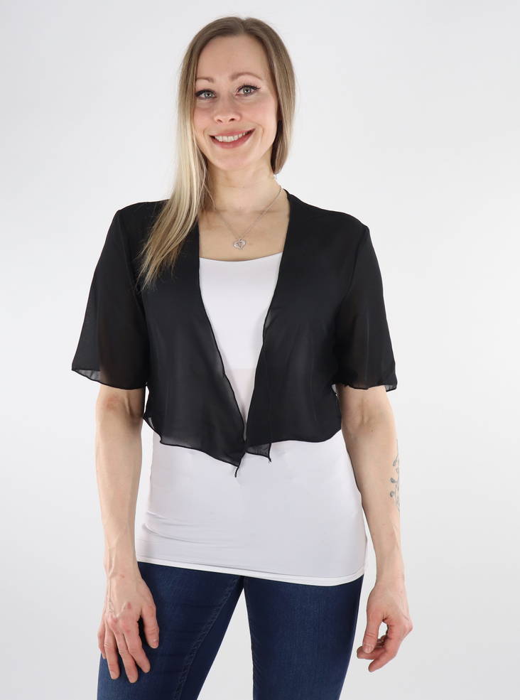 Vila naisten bolero Soia 2/4 musta - Bolerot - 135716 - 1