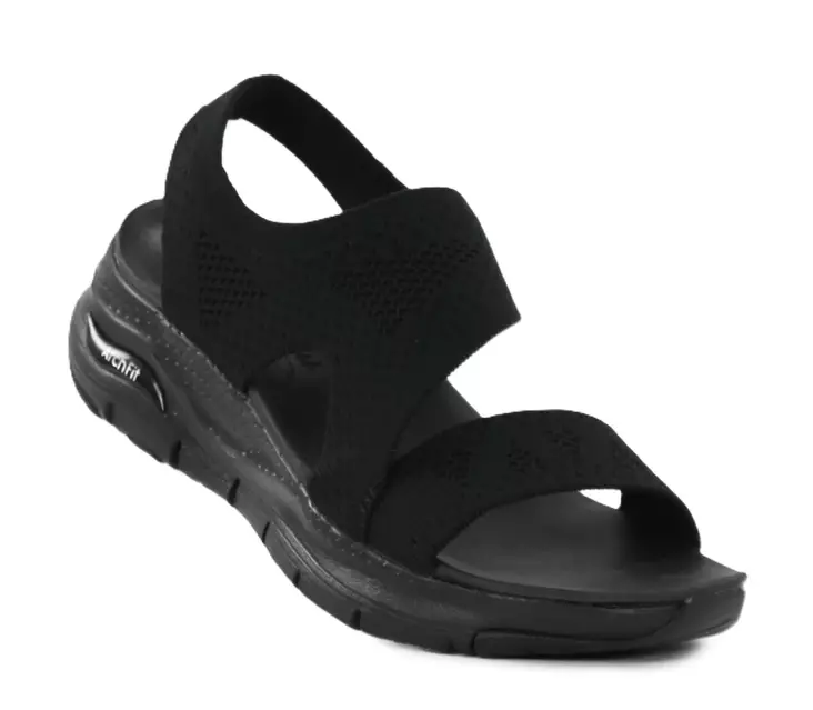 Skechers naisten sandaalit 119458/BBK Arch fit - BRIGHTEST DAY musta - Skechers sandaalit - 138406 - 1