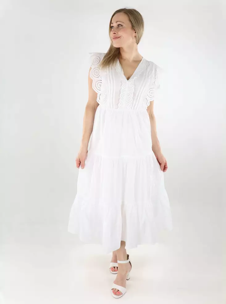 JDY spetsklänning Spets vit - Klänningar och tunikor - 138596 - 1