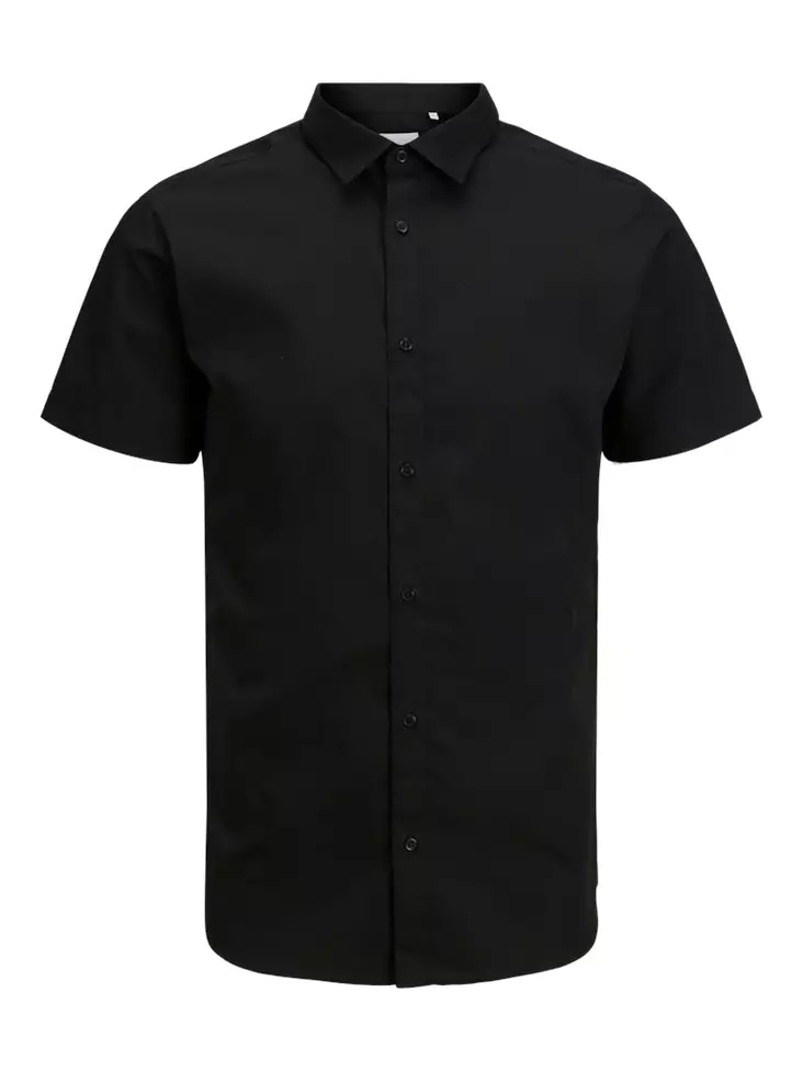 Jack&Jones kortärmad skjorta JJJOE svart - Skjortor för herrar - 138656 - 1