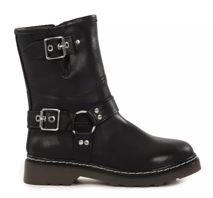 Musse&Cloud dam ankelboots i äkta läder 2793710/NBK FEIKONLOW svart - Stövletter och kängor för damer - 139206 - 1