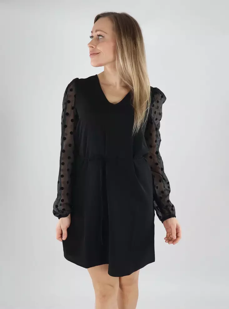 Vero Moda mekko Alva V-Neck musta - Mekot ja tunikat - 139776 - 1