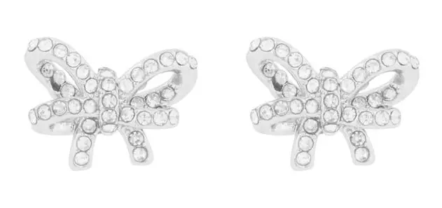 Snö of Sweden Örhängen Band silver/klar - Örhängen - 140026 - 1