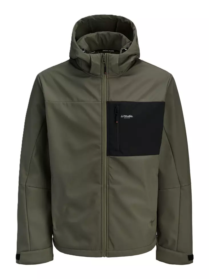 Jack&Jones miesten softshell-takki North vihreä - Miesten takit - 140136 - 1