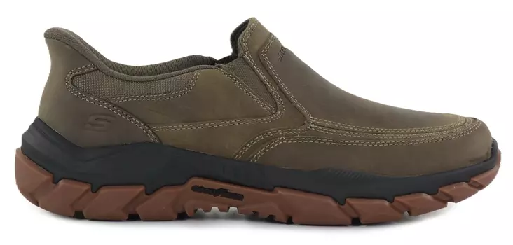 Skechers miesten kävelykengät 205680/DKTP SANTORO - ARCHAIC dark taupe - Miesten kävelykengät - 141896 - 1