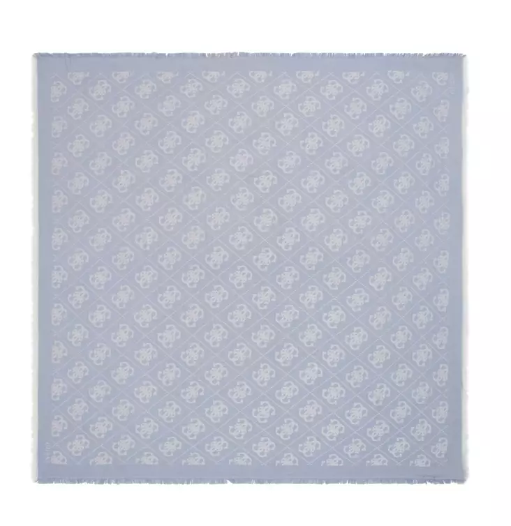 Guess huivi Noelle Kefiah light blue logo - Naisten huivit - 136456 - 1