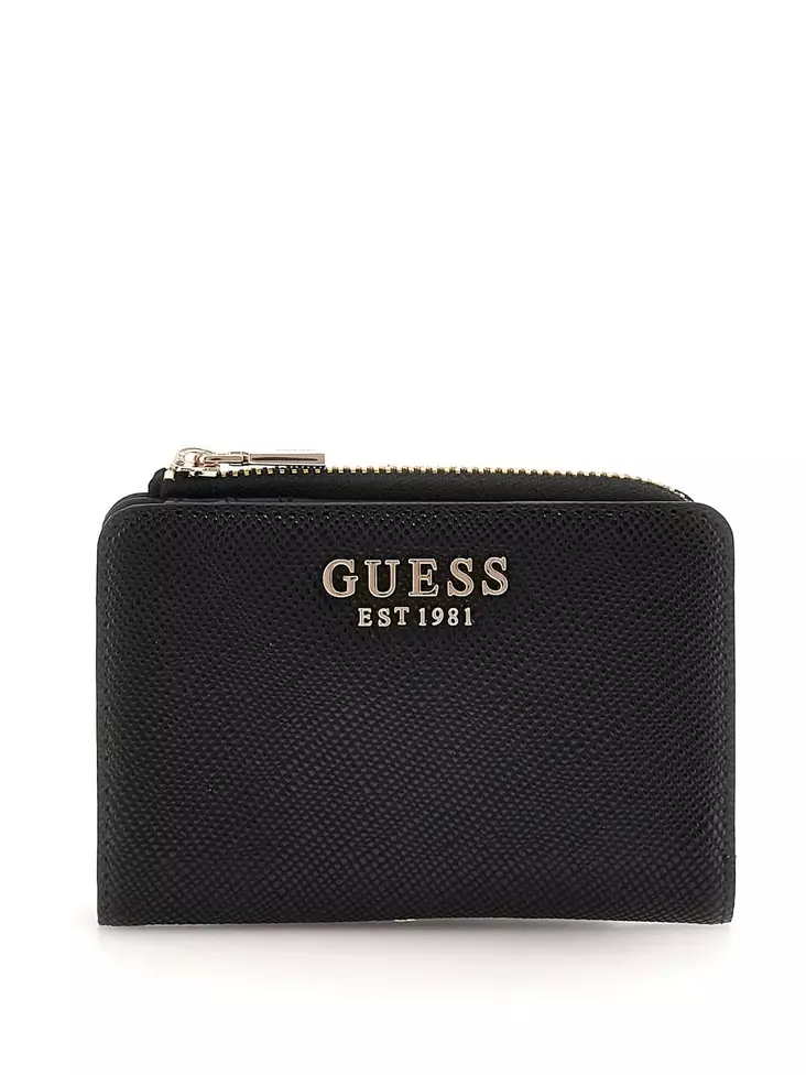 Guess lompakko/korttikotelo Laurel SLG card case musta - Lompakot - 137176 - 1