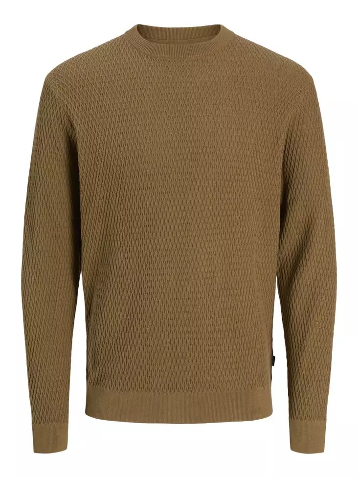 Jack&Jones miesten neule Blareagan ruskea - Miesten neuleet - 139316 - 1