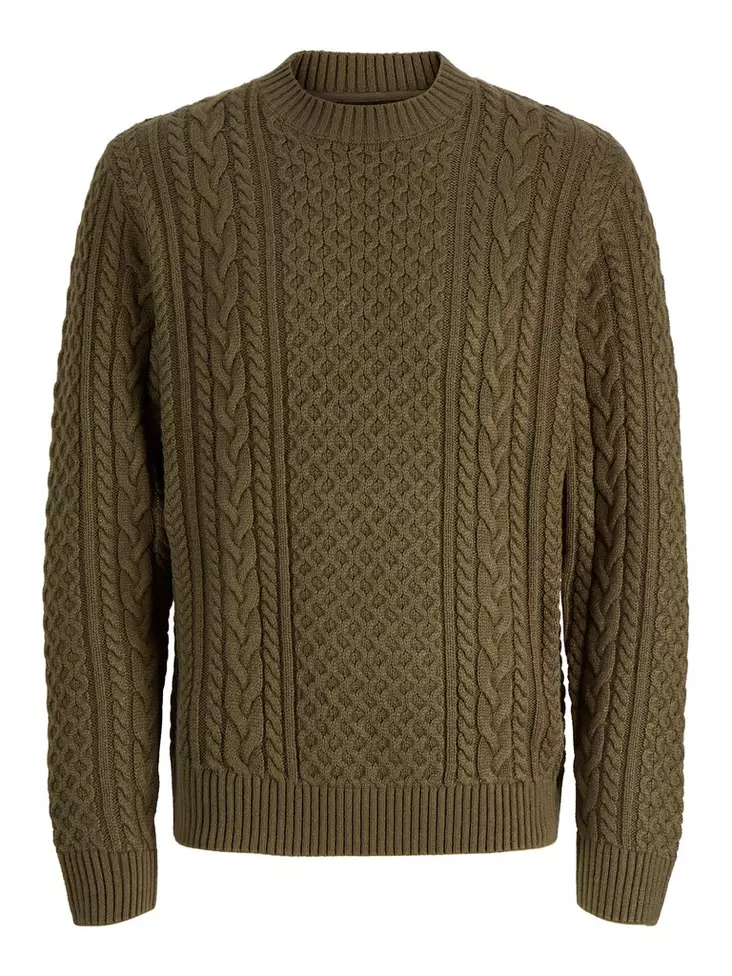 Jack&Jones Neule Blucallum vihreä - Miesten neuleet - 142386 - 1