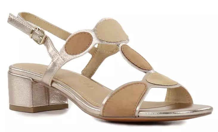 Marco Tozzi Sandaalit 28231-44 platinum - Naisten sandaalit - 140916 - 1