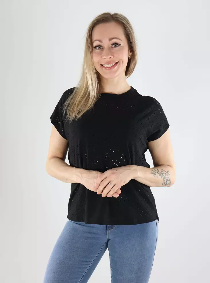 Only dam t-shirt life svart - T-shirts för damer - 140196 - 1