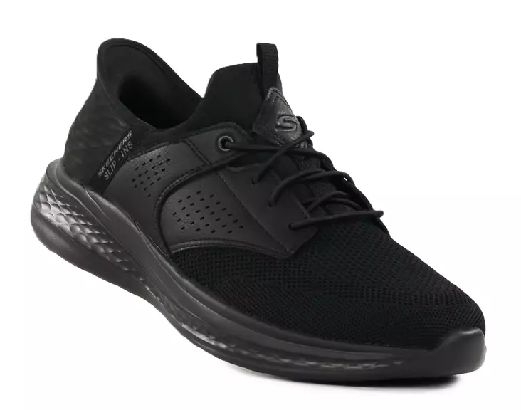 Skechers herrsneakers 210889/BBK SLADE - CASTER svart - Sneakers för herrar - 140296 - 1