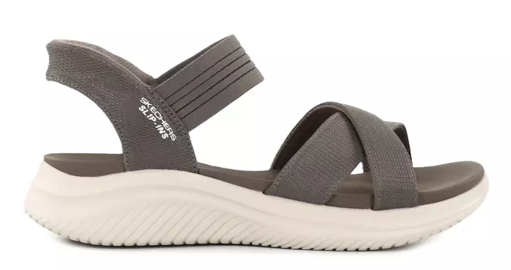 Skechers naisten Slip Ins-sandaalit 119975/DKTP ULTRA FLEX 3.0 SANDAL - NEVER BETTER dark taupe - Skechers sandaalit - 140646 - 1