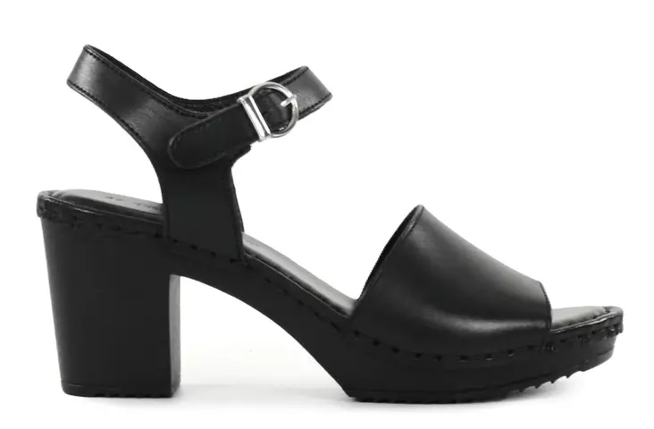 Ten Points naisten aitonahkaiset sandaalit 60691 Amelia musta - Naisten sandaalit - 140586 - 1