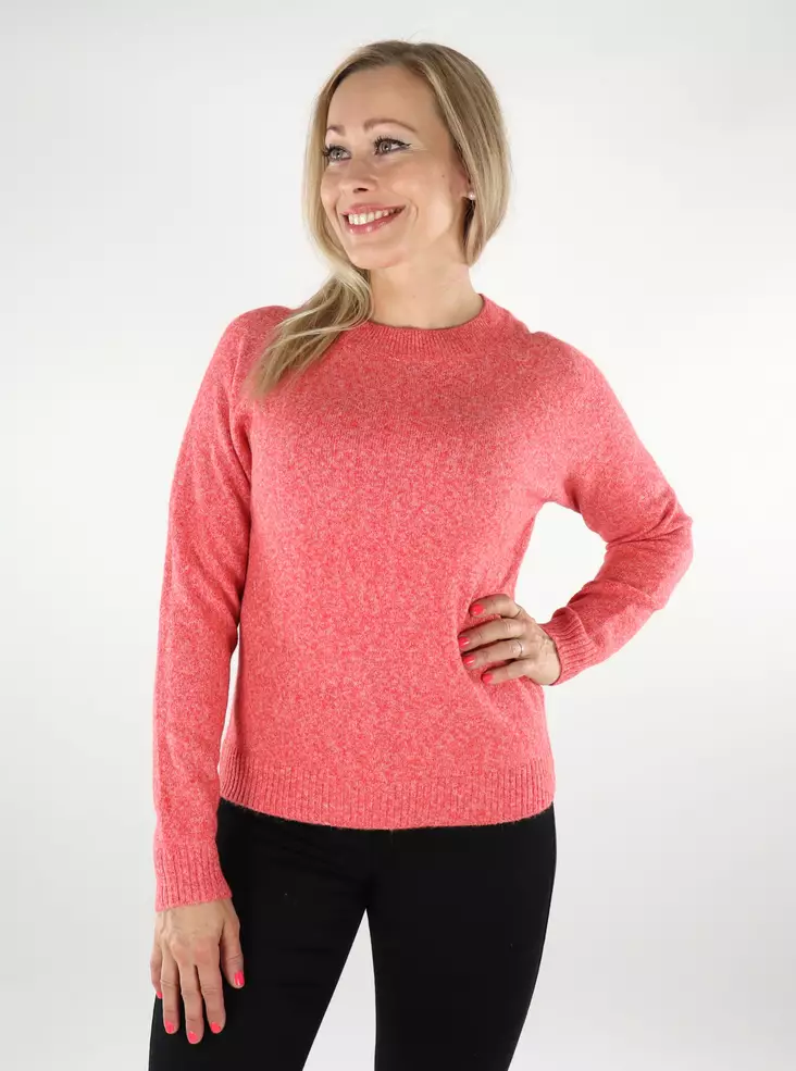 Vero Moda naisten neulepusero Doffy koralli - Naisten neuleet - 136776 - 1