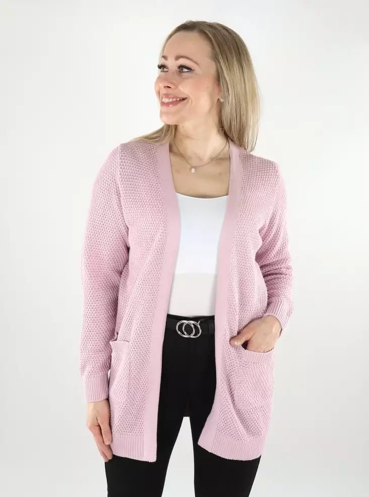 Vila naisten neuletakki Dalo Cardigan vaaleanpunainen - Naisten neuleet - 137846 - 1