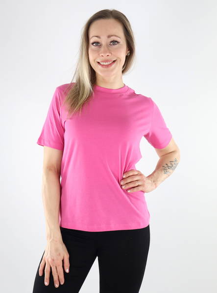 JJXX T-Paita Anna regular pinkki - Naisten T-paidat - 135457 - 1