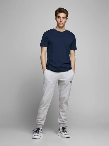 Jack&Jones miesten collegehousut Gordon v.harmaa - Miesten housut - 129847 - 2