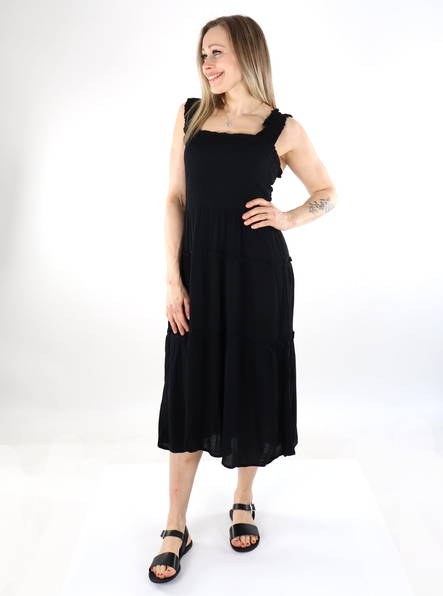 Vero Moda mekko Menny Smock musta - Mekot ja tunikat - 135837 - 1