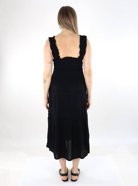 Vero Moda mekko Menny Smock musta - Mekot ja tunikat - 135837 - 2