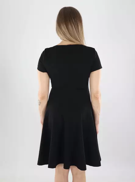 Only A-linjainen mekko Evi Flowy musta - Mekot ja tunikat - 140157 - 2