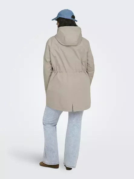 Only Carmakoma damjacka plus size Parka snörning - Lätta jackor för damer - 140197 - 2