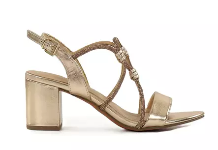 Marco Tozzi Juhlasandaalit 28388-46 kultainen - Naisten sandaalit - 140777 - 2
