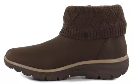 Skechers naisten nilkkurit 168193/CHOC EASY GOING-COZY WEATHER 4 tummanruskea - Skechers nilkkurit - 141867 - 2